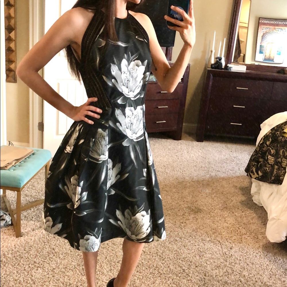 Carmen Marc Valvo | Taffeta Cocktail Dress